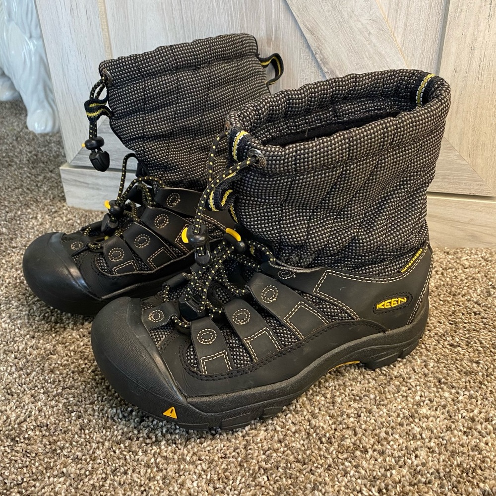 KEEN kids' winter boots Warm insulation waterproof membrane unisex insulated